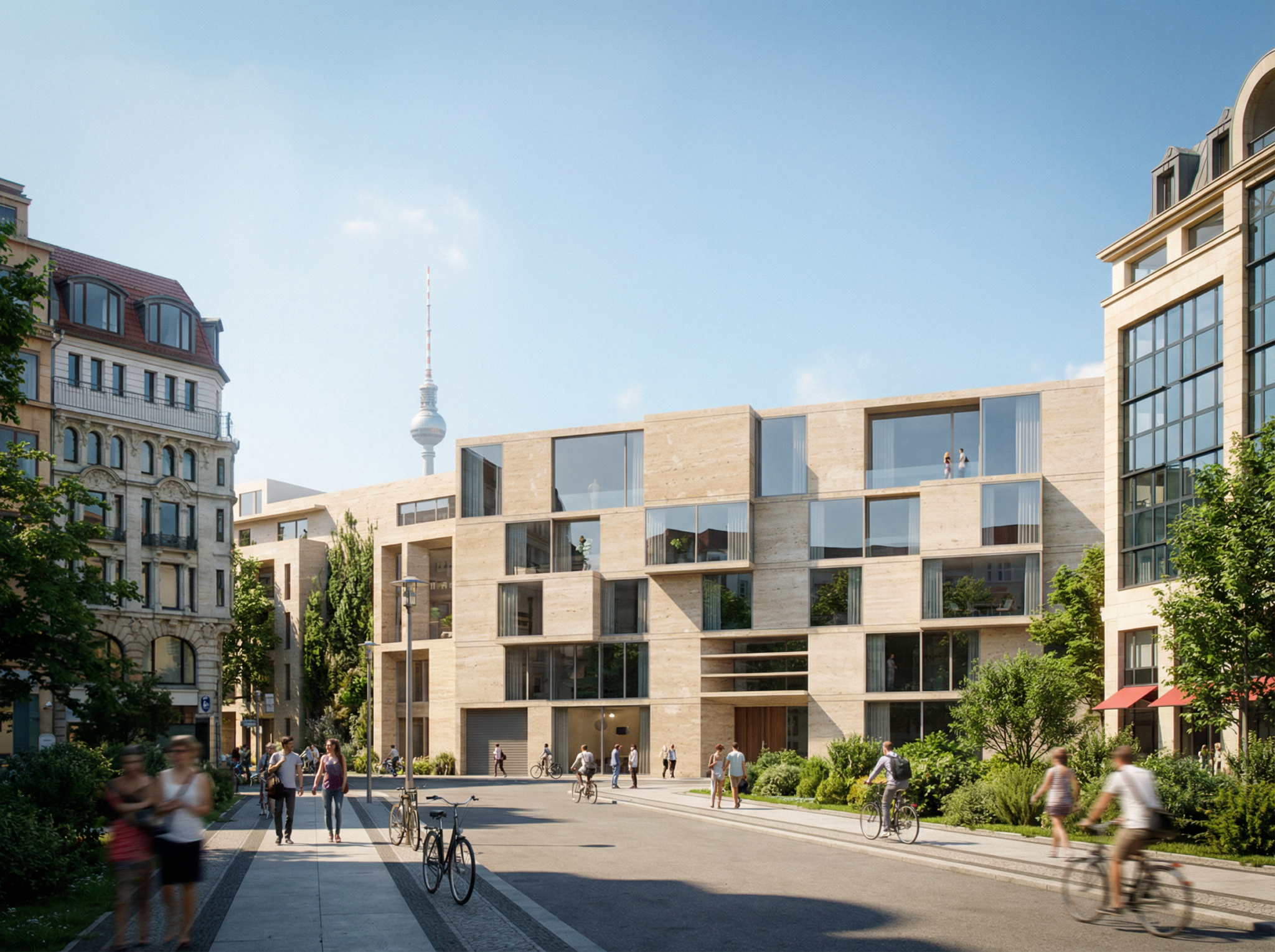 Wohn- und Geschäftshaus Hausvogteiplatz, Berlin Mitte